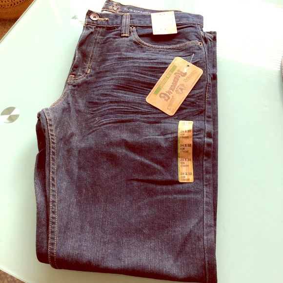 roebuck and co slim straight jeans